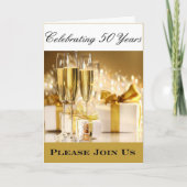 Invitation à la fête d'anniversaire des 50 ans de (Devant)