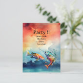 Invitation à la fête d'anniversaire des 50 ans des (Debout devant)