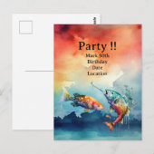 Invitation à la fête d'anniversaire des 50 ans des (Devant / Derrière)