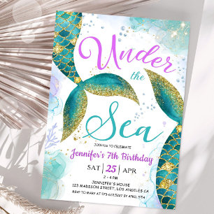 Invitation à la fête d'anniversaire des 7 ans de l