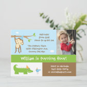 Invitation à la fête d'anniversaire des animaux de (Debout devant)