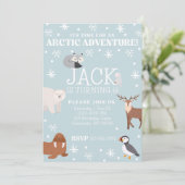 Invitation à la fête d'anniversaire des animaux de (Debout devant)