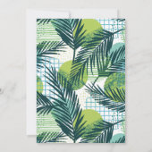 Invitation à la fête d'anniversaire des années 80  (Dos)