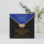 Invitation à la fête d'anniversaire des dames Gold (Debout devant)
