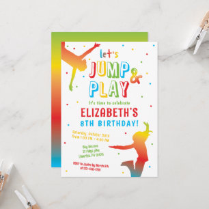 Invitation à la fête d'anniversaire des enfants au