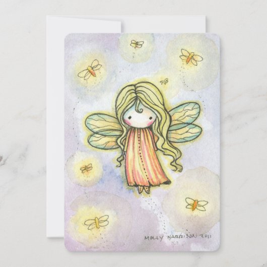 Invitation à la fête d'anniversaire des Fées Petit (Devant)