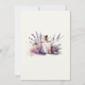Invitation à la fête d'anniversaire des femmes (Dos)