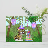 Invitation à la fête d'anniversaire des filles Jun (Debout devant)