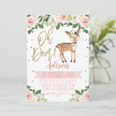 Invitation à la fête d'anniversaire des filles Oh (Debout devant)