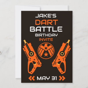 Invitation à la fête d'anniversaire des garçons Da