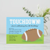 Invitation à la fête d'anniversaire des garçons de (Debout devant)