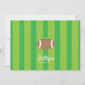 Invitation à la fête d'anniversaire des garçons de (Dos)