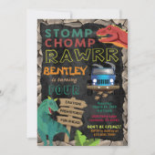 Invitation à la fête d'anniversaire des garçons Di (Devant)