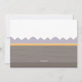 Invitation à la fête d'anniversaire des motocyclis (Dos)