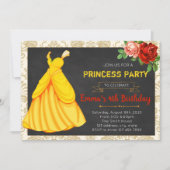 Invitation à la fête d'anniversaire des princes de (Devant)
