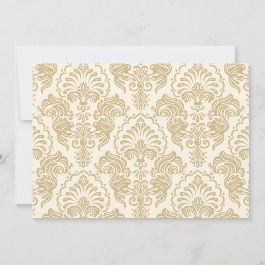 Invitation à la fête d'anniversaire des princes de (Dos)