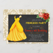 Invitation à la fête d'anniversaire des princes de (Devant / Derrière)
