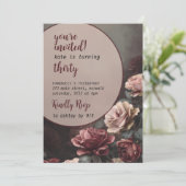 Invitation à la fête d'anniversaire des Roses (Debout devant)