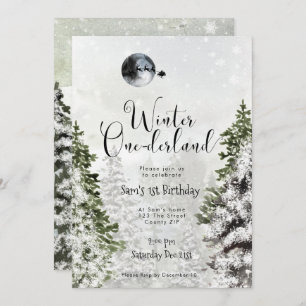 invitation à la fête d'anniversaire d'hiver de l'o