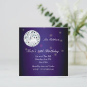 Invitation à la fête d'anniversaire du bal de disc (Debout devant)