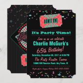 Invitation à la fête d'anniversaire du Boomers Clu (Devant / Derrière)