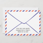 Invitation à la fête d'anniversaire du bureau de p (Dos)