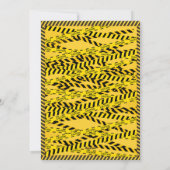 Invitation à la fête d'anniversaire du camion de c (Dos)