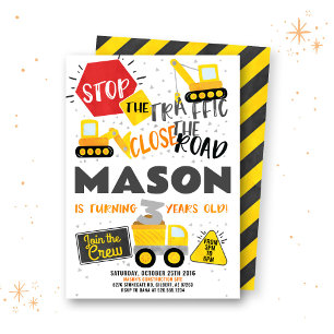 Invitation à la fête d'anniversaire du camion de c