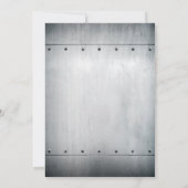 Invitation à la fête d'anniversaire du camion de c (Dos)