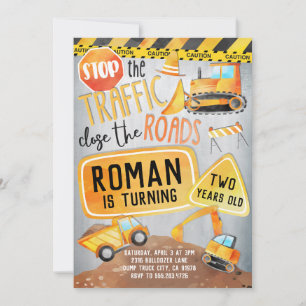 Invitation à la fête d'anniversaire du camion de c
