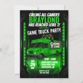 Invitation à la fête d'anniversaire du camion de j (Devant)
