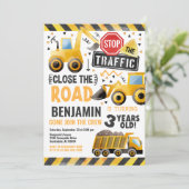 Invitation à la fête d'anniversaire du Camion de p (Debout devant)