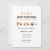 Invitation à la fête d'anniversaire du Camion de p (Devant)