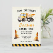 Invitation à la fête d'anniversaire du Camion de p (Debout devant)