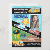 Invitation à la fête d'anniversaire du Camion de t (Devant)