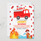 Invitation à la fête d'anniversaire du camion d'in (Devant)