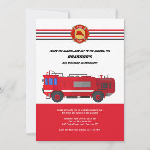 Invitation à la fête d'anniversaire du camion d'in