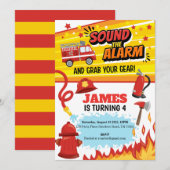 Invitation à la fête d'anniversaire du camion d'in (Devant / Derrière)