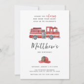 Invitation à la fête d'anniversaire du camion du m (Devant)