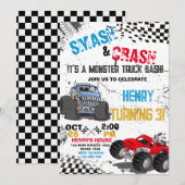 Invitation à la fête d'anniversaire du Camion Mons (Devant / Derrière)