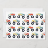 Invitation à la fête d'anniversaire du Camion Mons (Dos)