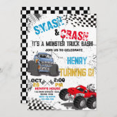 Invitation à la fête d'anniversaire du Camion Mons (Devant / Derrière)