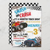 Invitation à la fête d'anniversaire du Camion Mons (Devant / Derrière)