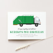 Invitation à la fête d'anniversaire du camion-poub