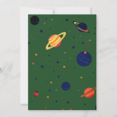 Invitation à la fête d'anniversaire du Capitaine E (Dos)