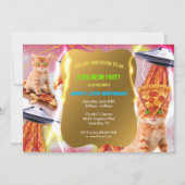 Invitation à la fête d'anniversaire du chat Ufo (Devant)