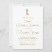 Invitation à la fête d'anniversaire du chien du La (Dos)