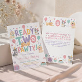 Invitation à la fête d'anniversaire du chien Ready