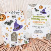 Invitation à la fête d'anniversaire du Fantôme éff