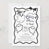 Invitation à la fête d'anniversaire du fantôme tir (Devant)